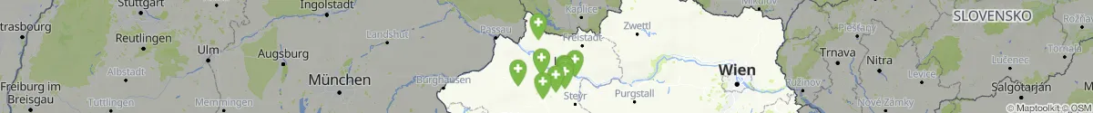 Map view for Pharmacies emergency services nearby Arnreit (Rohrbach, Oberösterreich)